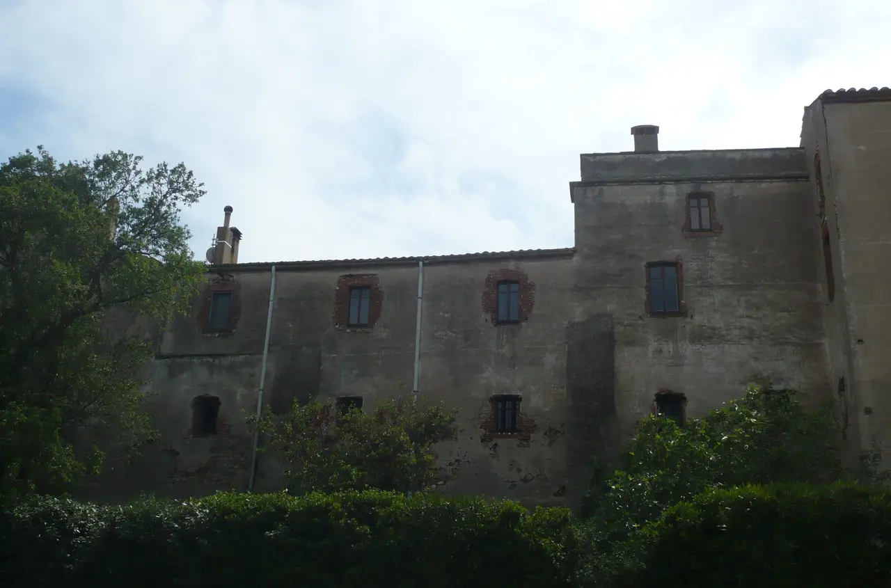 Corneilla-del-Vercol - Château façade NE
