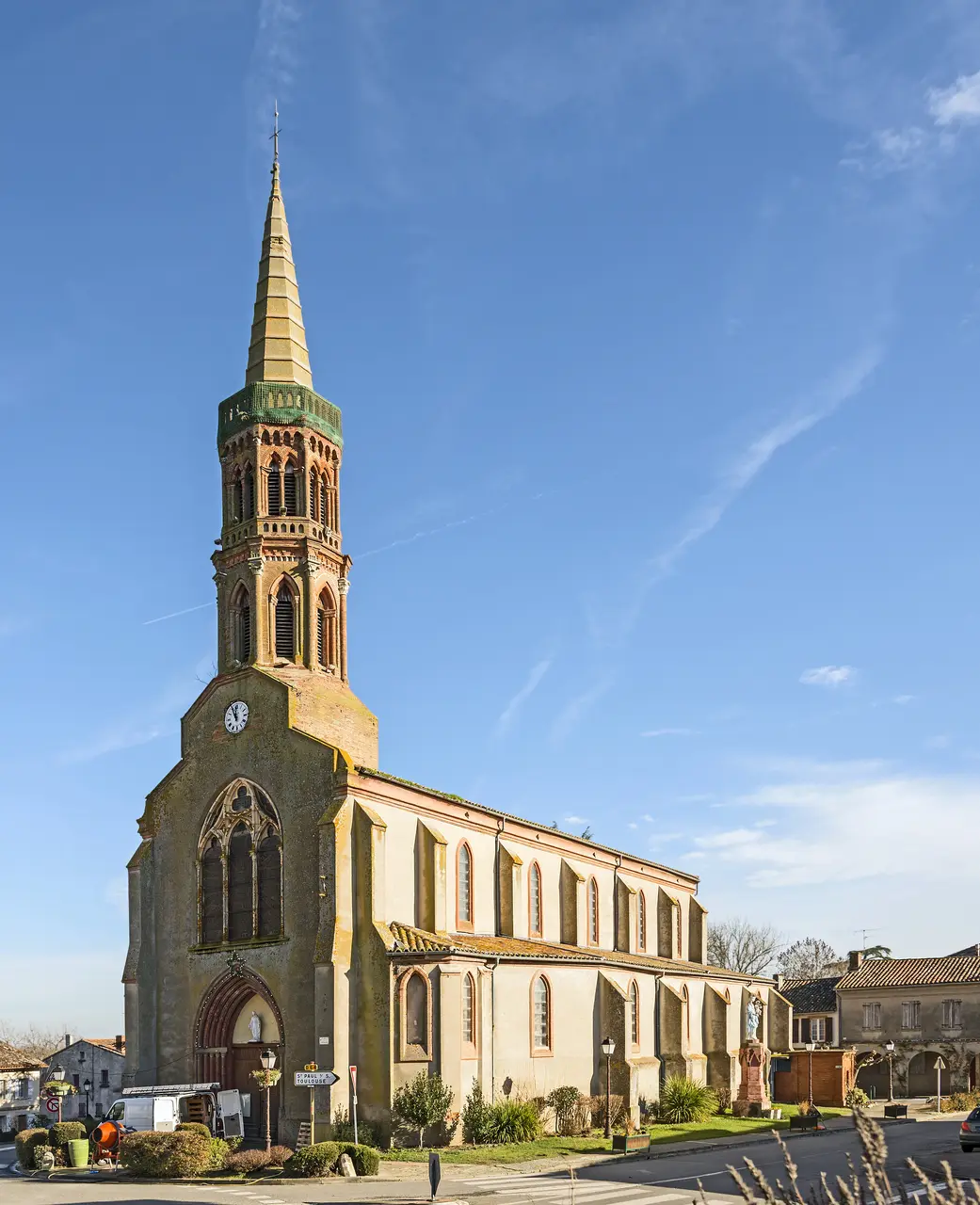 Launac - église saint Étienne