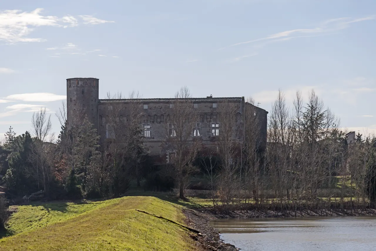 Château de Launac - North exposure