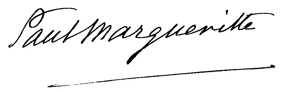 Paul Margueritte Signature