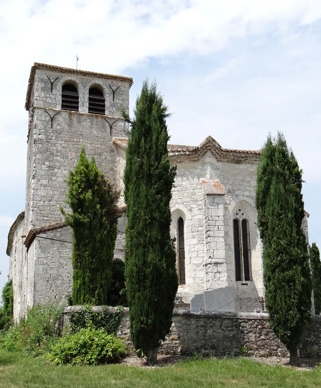 Montaigu-de-Quercy - Église Notre-Dame de Gouts -1