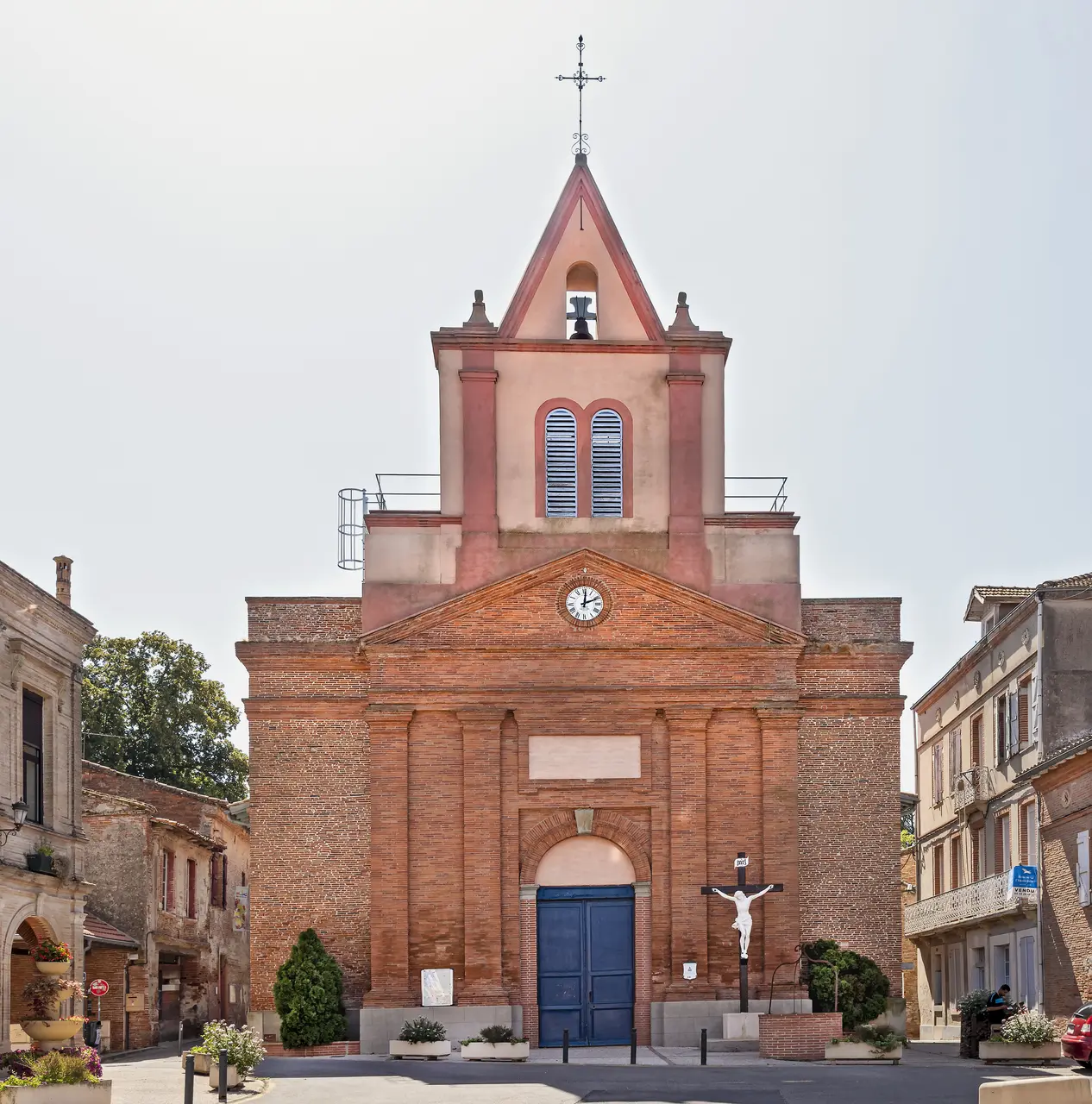 31 - Montastruc-la-Conseillère - Église Saint-Barthélemy - Façade