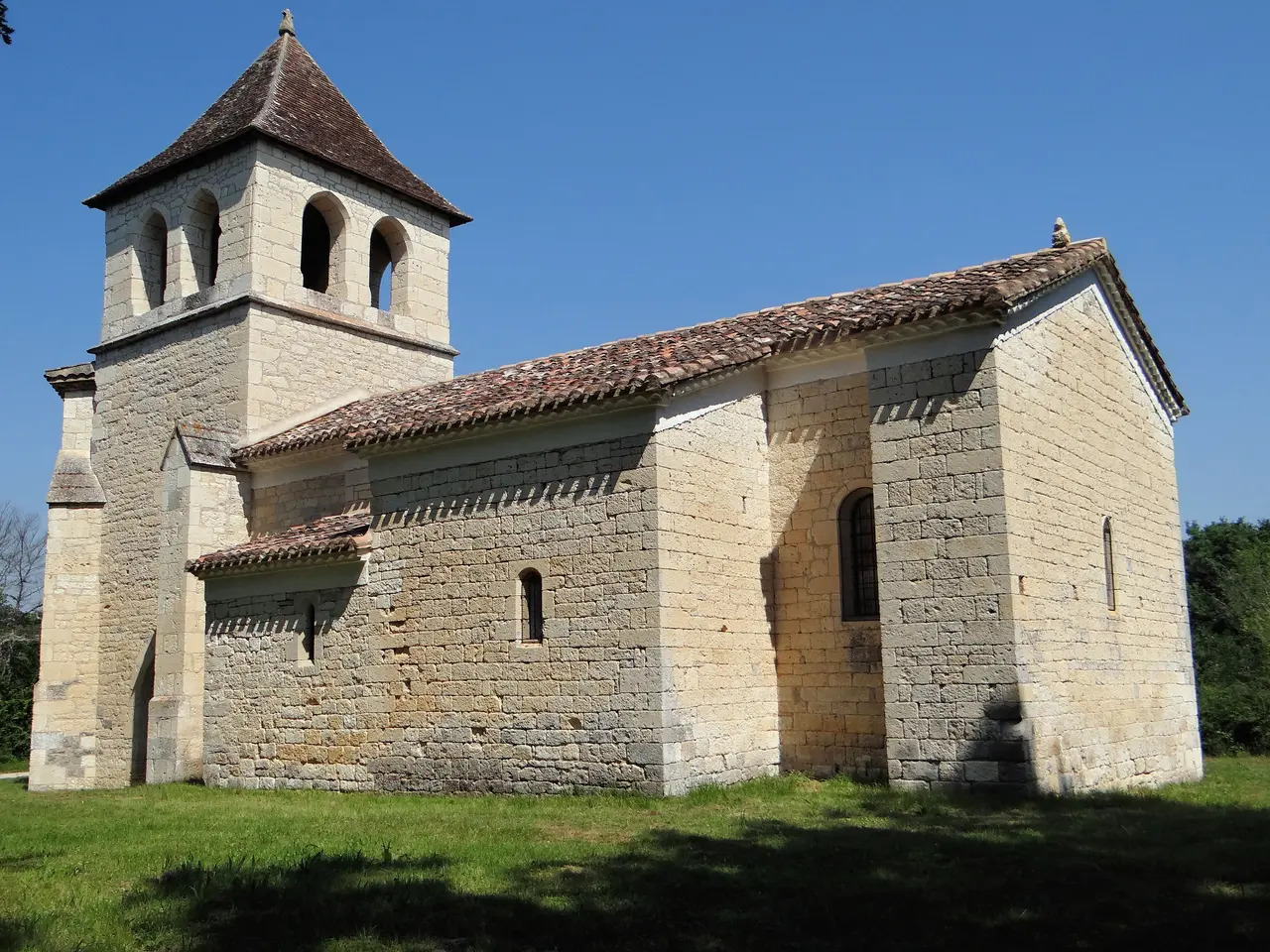 Montpezat-de-Quercy - Église Notre-Dame de Saux -1
