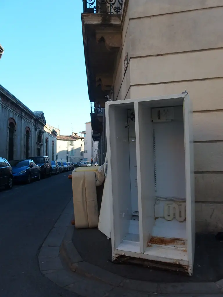 American fridge in Nîmes