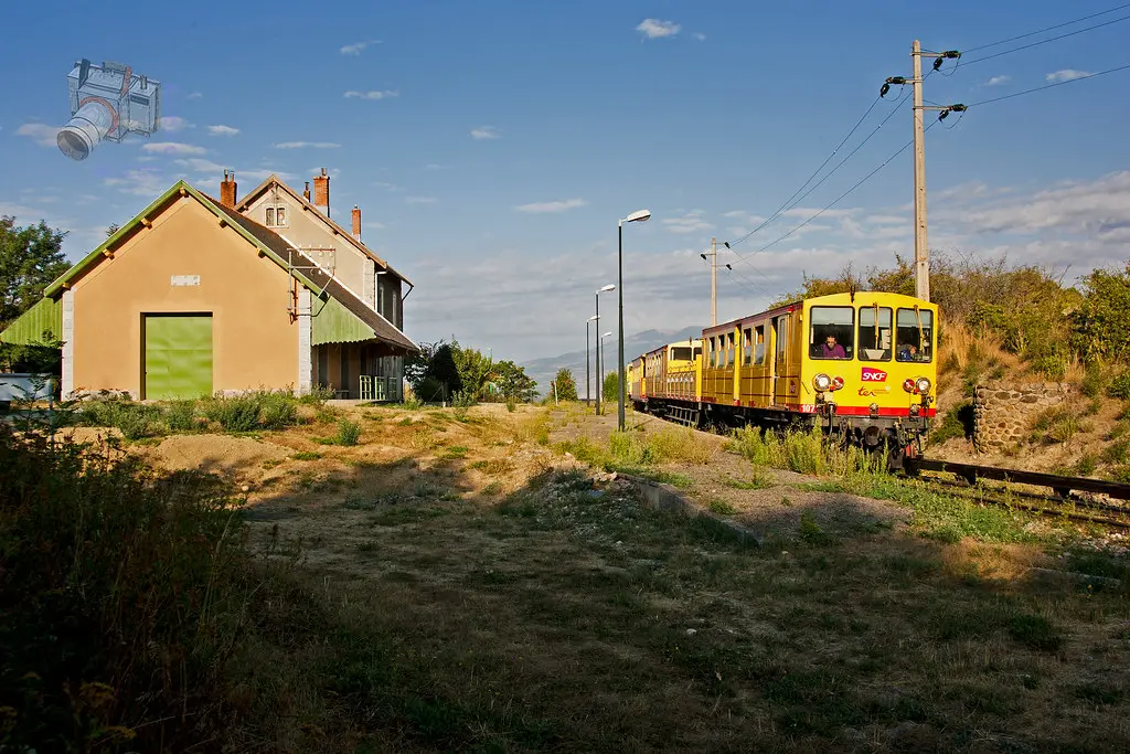 Train Jaune en Osséja