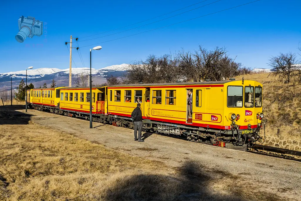 Train Jaune en Osséja