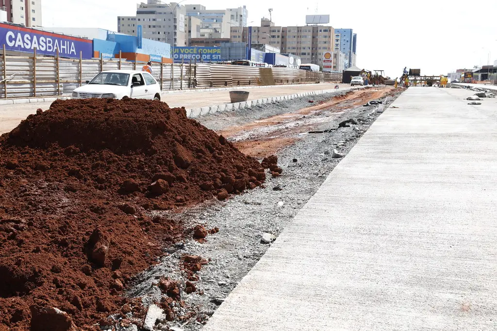 Obra do Túnel de Taguatinga passa por ritual de beleza uma vez por semana