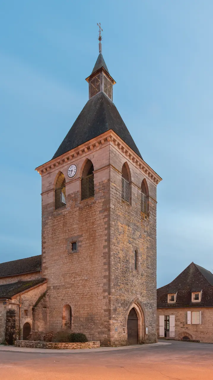 Saint Blaise church in Puybrun (9)