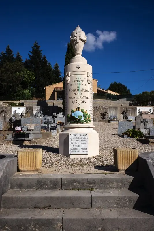 Monument aux morts - Archives départementales de l’Hérault - FRAD034-2458W-Saint-Bauzille-De-Putois-001