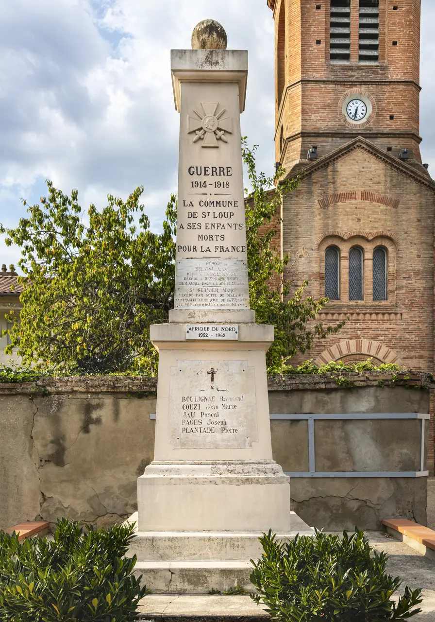 31 - Saint-Loup-Cammas - Le monument aux morts