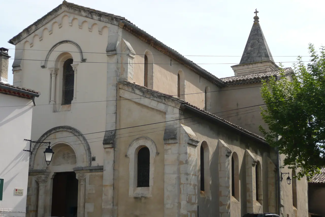 Eglise à Saint-Paulet-de-Caisson