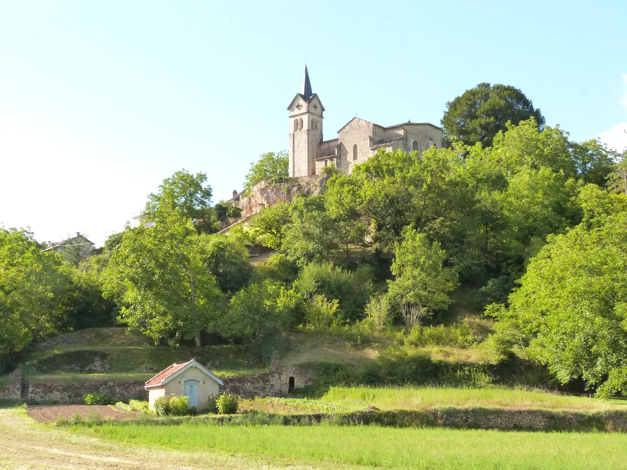 Vue sur Saint-Pierre-de-Livron