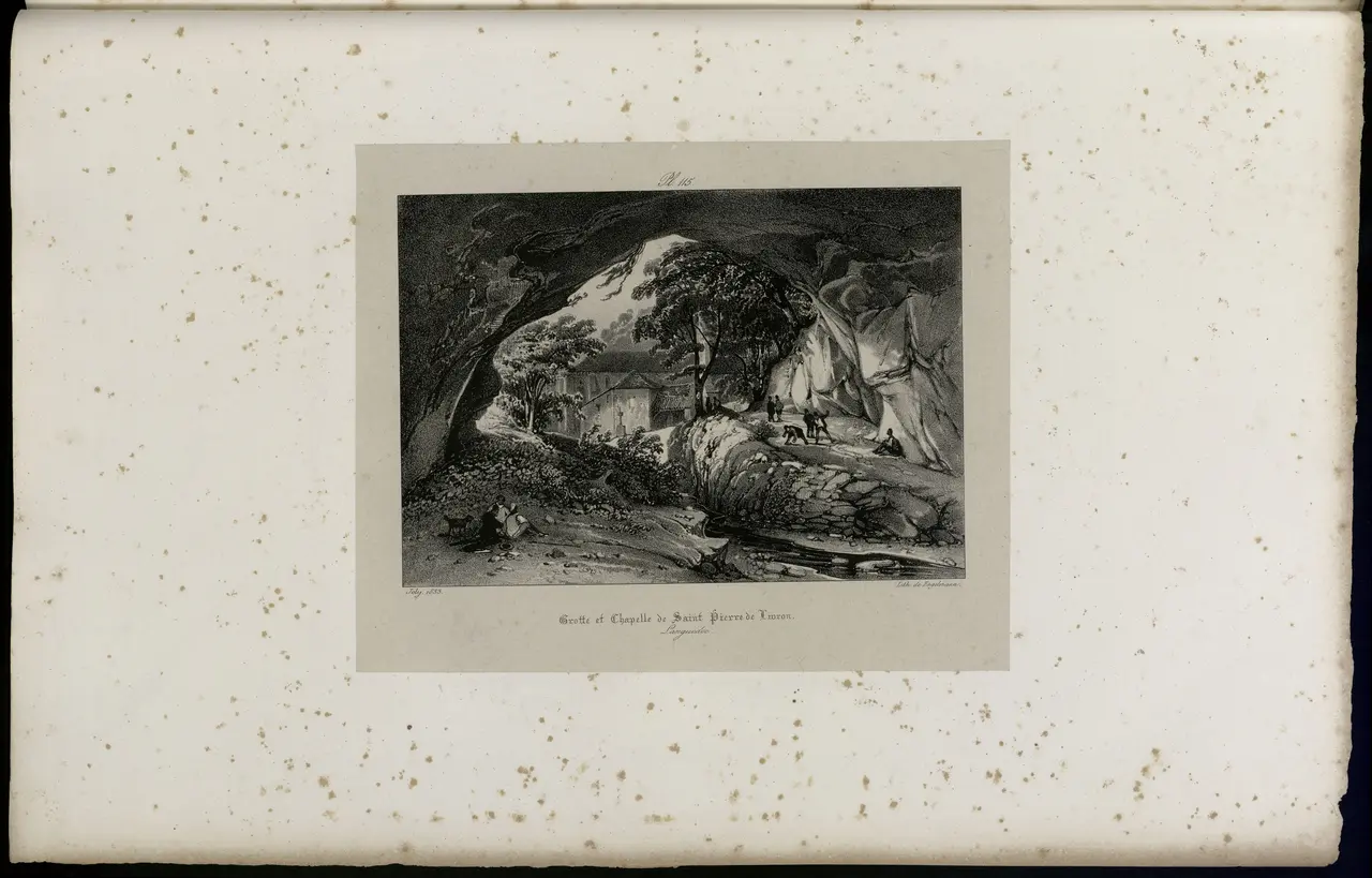 <div class='fn'> Grotte et chapelle de Saint-Pierre-de-Livron</div>