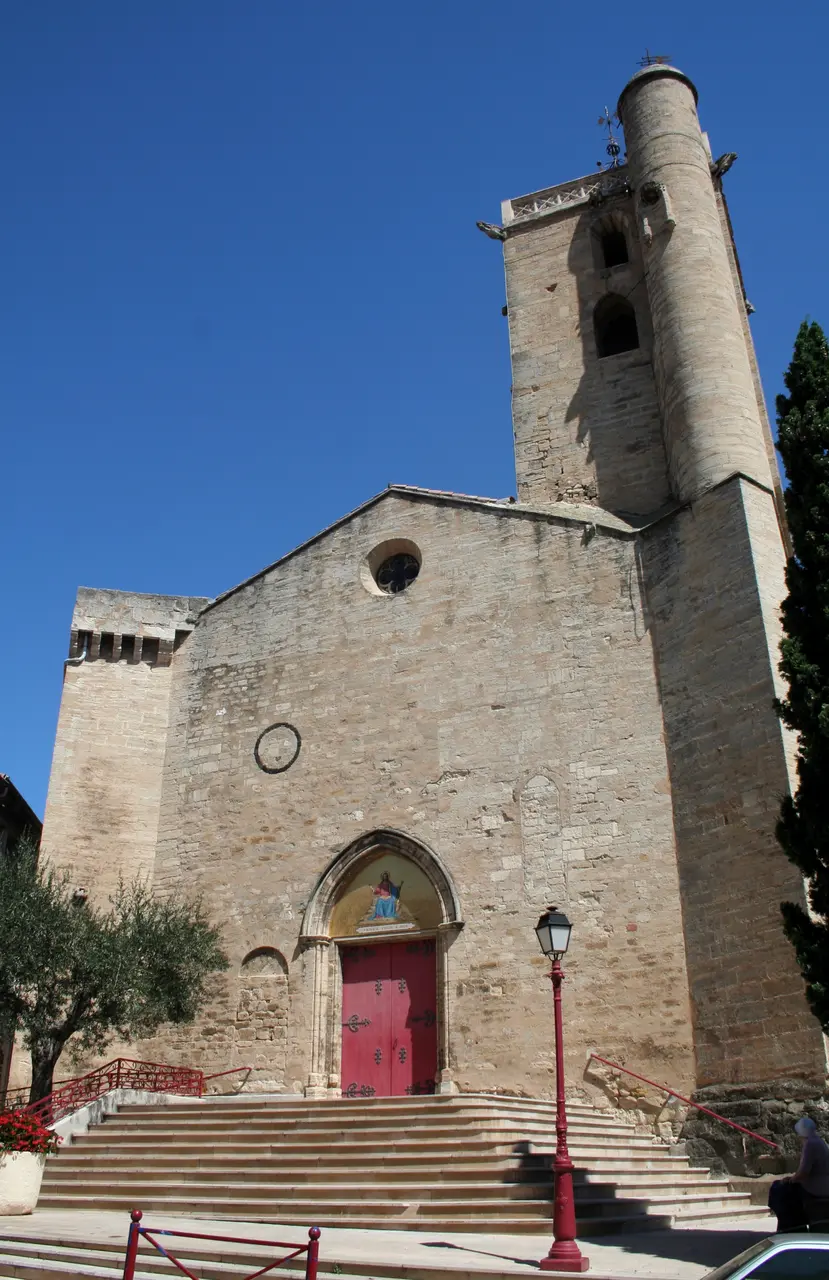 Servian eglise façade