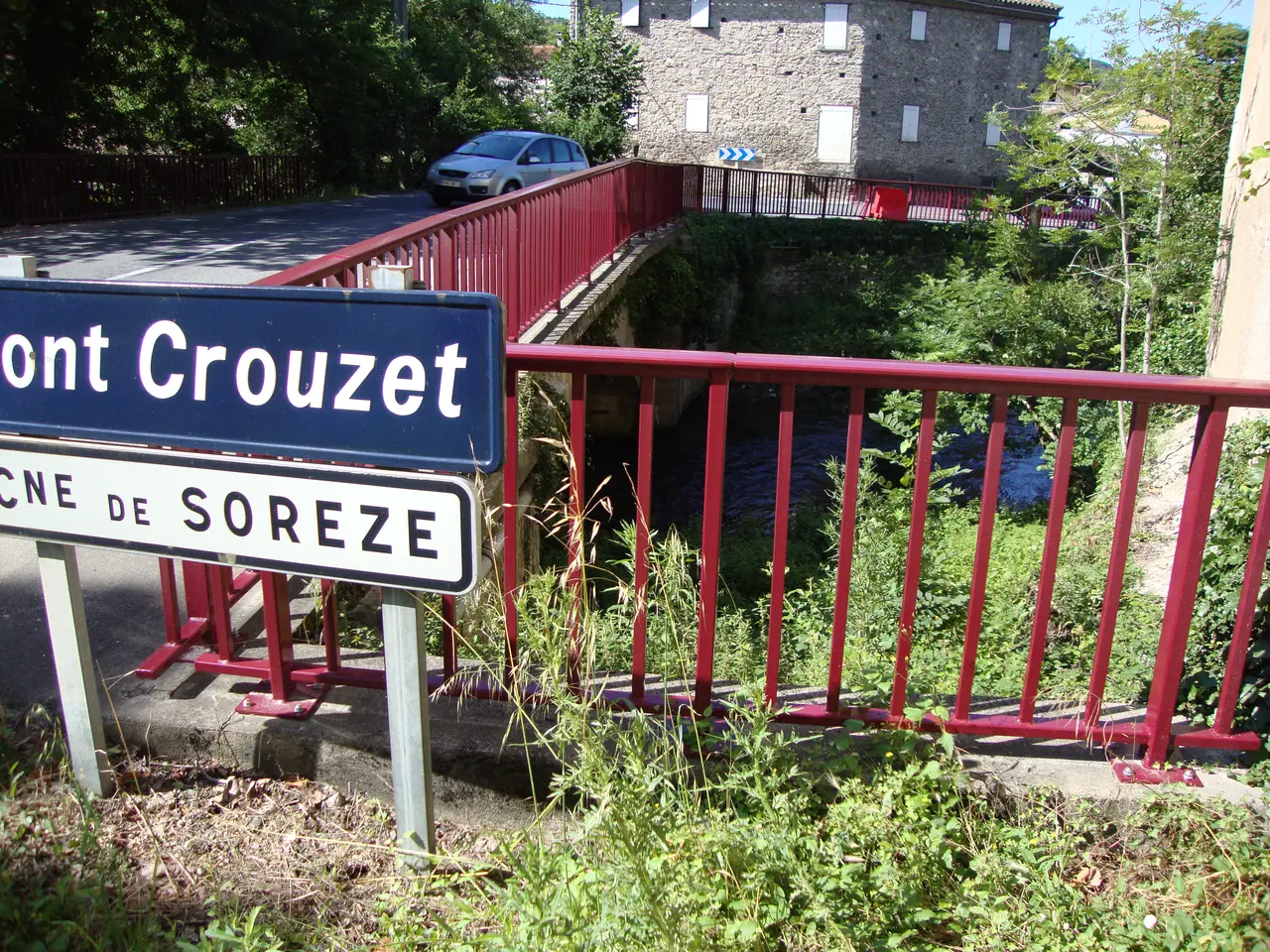 Pont Crouzet (Sorèze (Tarn, Fr) pont sur le Sor