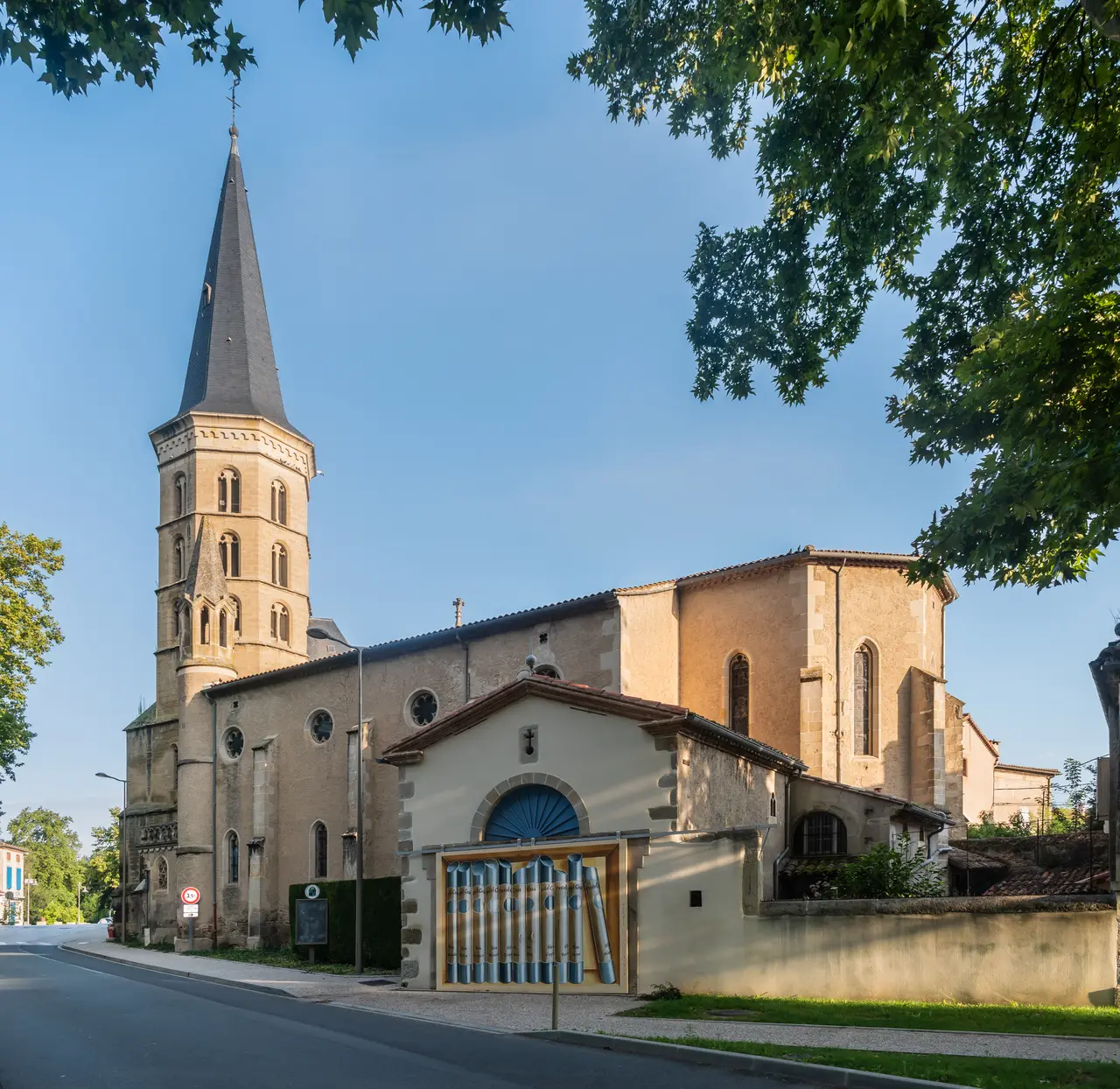 Saint Segolene church in Soual (13)