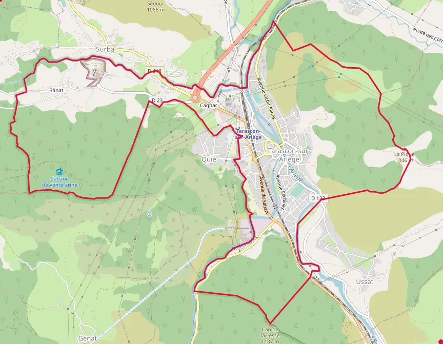 Tarascon-sur-Ariège OSM 01