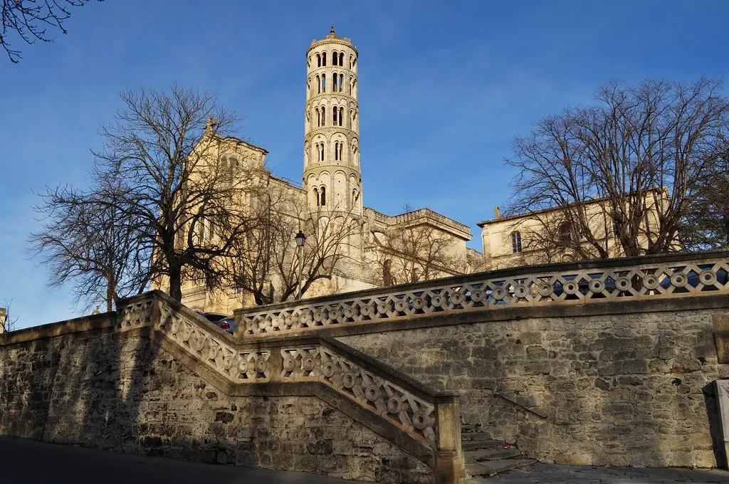 Cathédrale Saint Théodorit (XVIIe), Uzès, Gard, Languedoc-Roussillon, France.