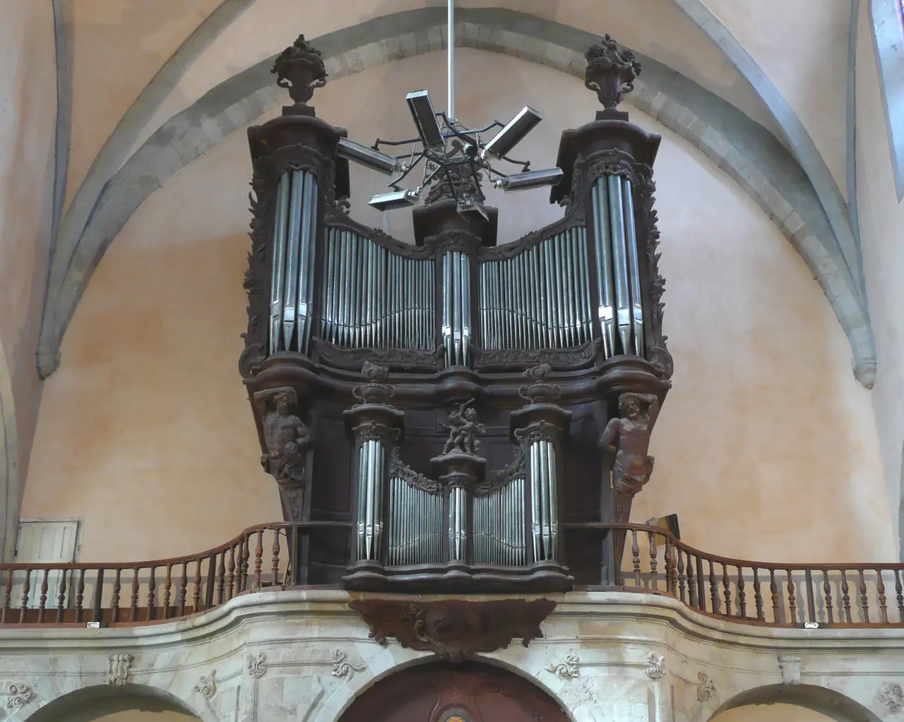 Vabres l'Abbaye,ancienne cathédrale St Sauveur J.B.MICOT1762a
