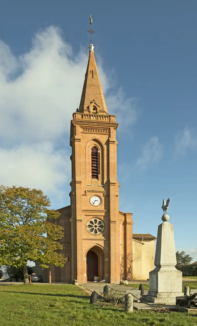 Vacquiers - Eglise Clocher