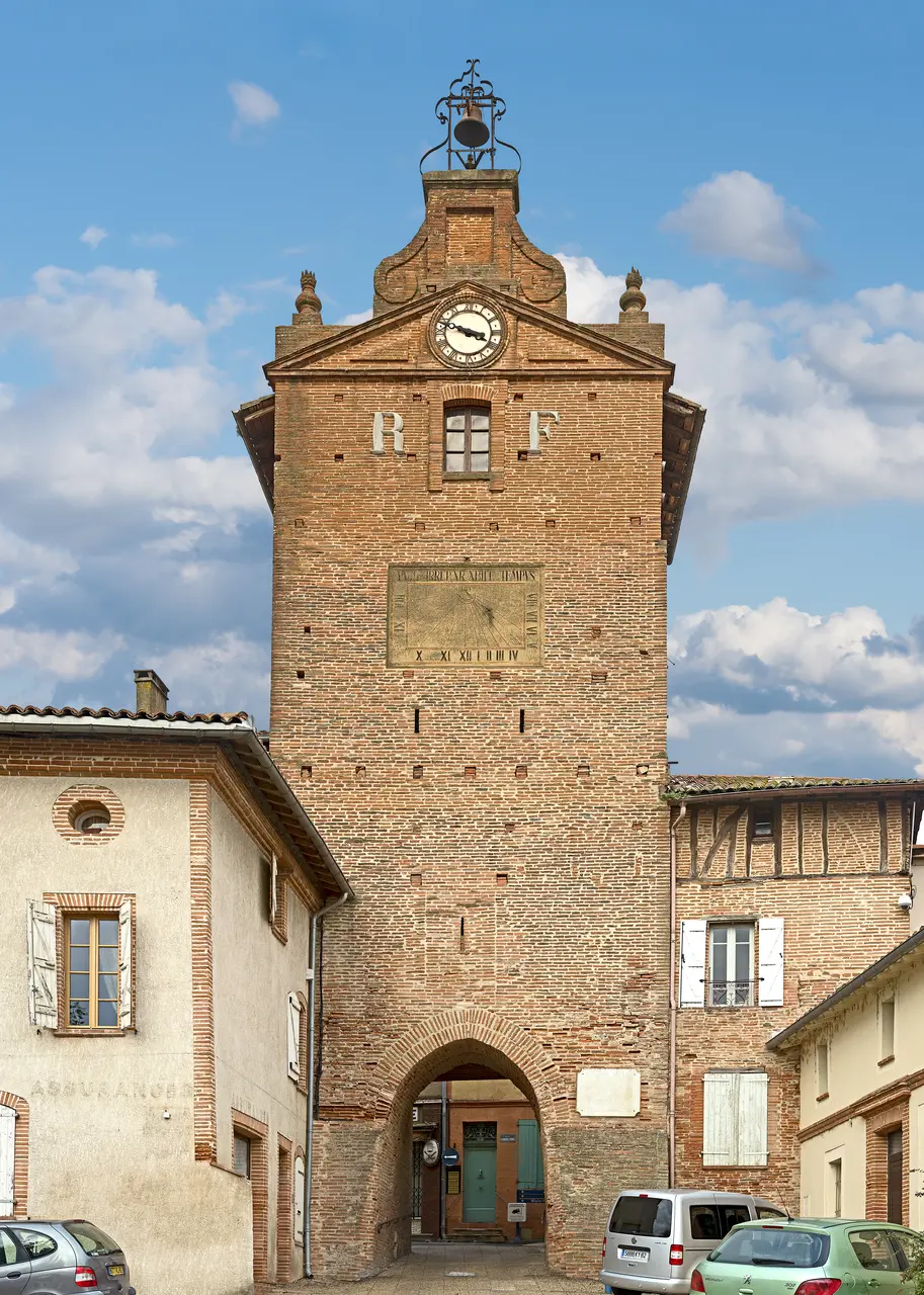 Clock tower of Verdun-sur-Garonne