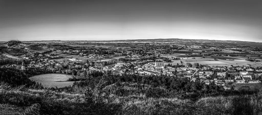 Panorama de Villeneuve la Comptal