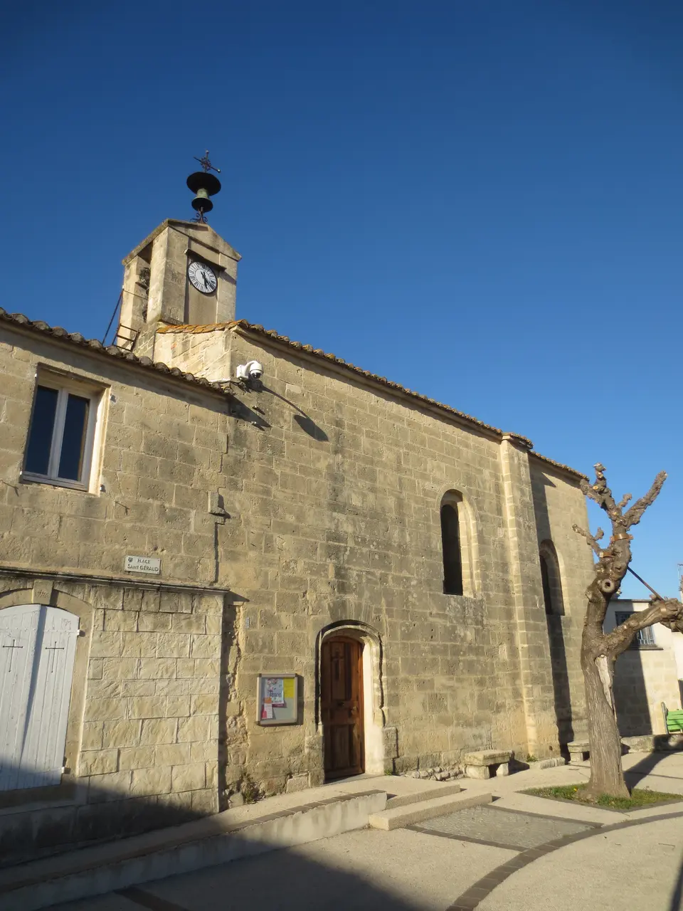 Eglise Saint Géraud à Villetelle