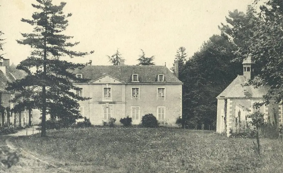 Manoir du Plessis à Auvers-le-Hamon (carte postale)