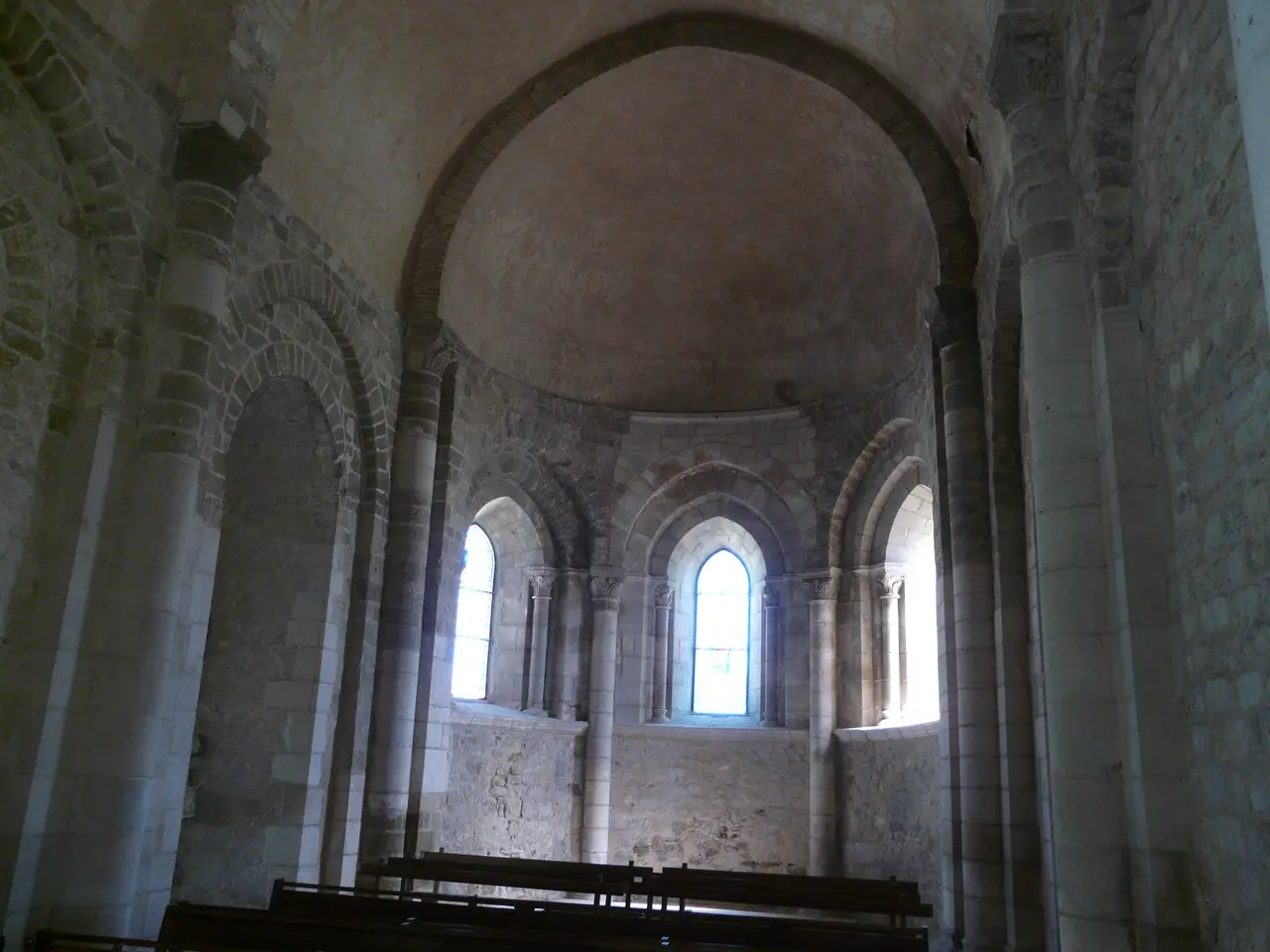 Chœur de l'église Saint Philibert de Beauvoir-sur-Mer