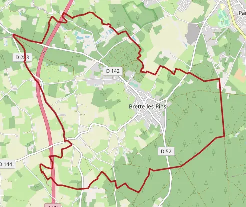 Brette-les-Pins OSM 01