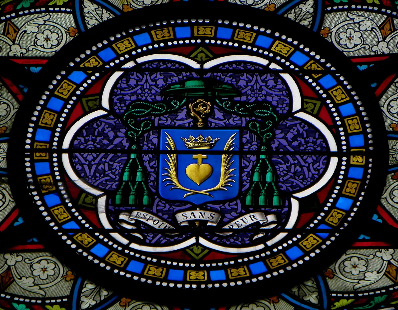 Landivy (53) Église Saint-Martin Vitrail 19