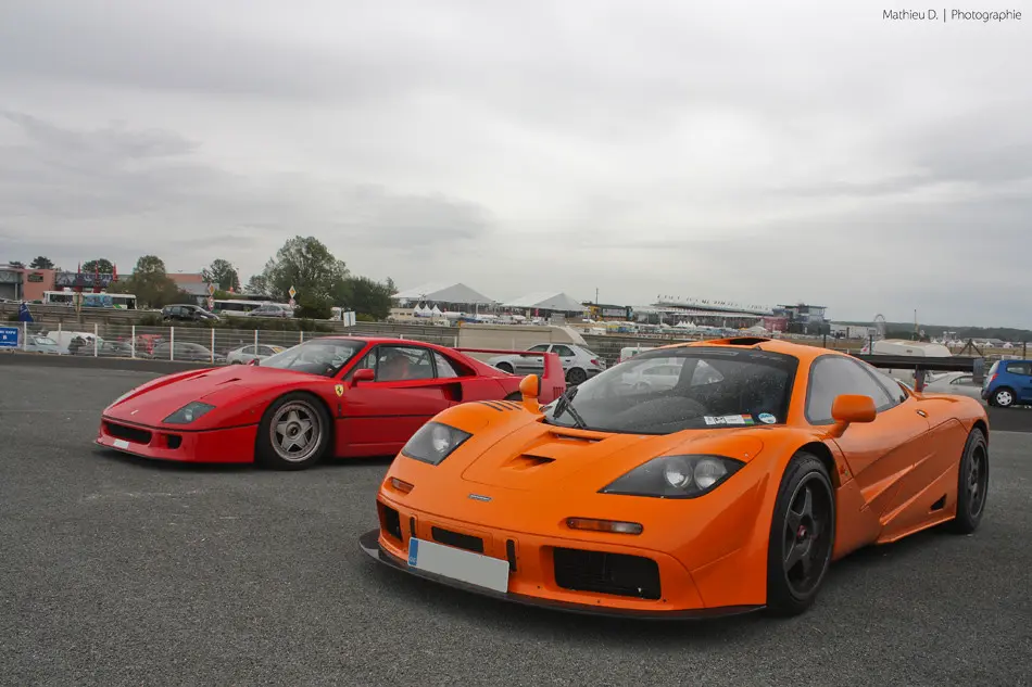 Welcome to Le Mans - McLaren F1 GTR & F40