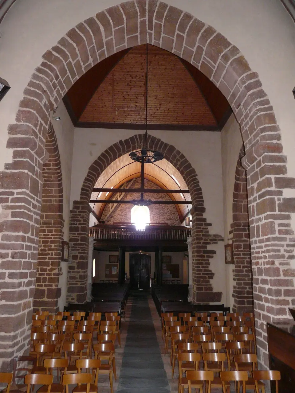 L'église St Jouin (intérieur) (Moisdon-la-Rivière)