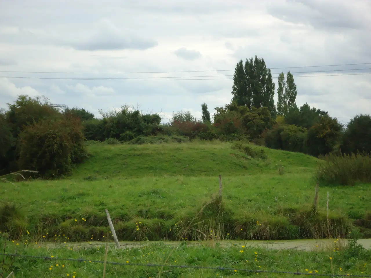 Moncé-en-Belin - Motte castrale de Vaux