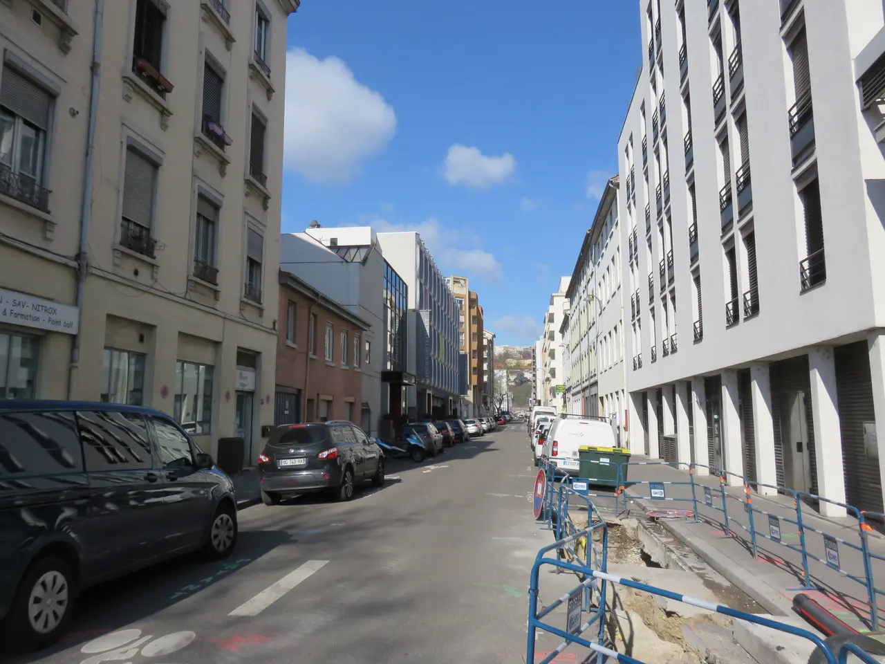 Lyon 2e - Rue Marc-Antoine Petit (mars 2019)