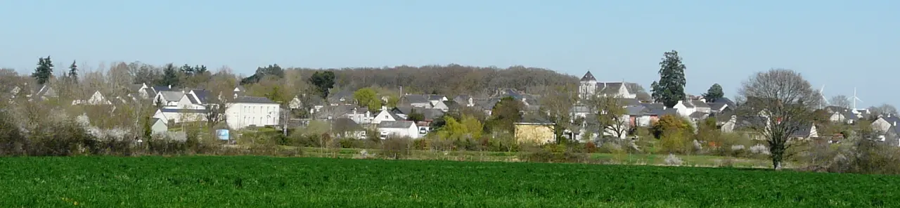 Panorama du bourg de Puceul