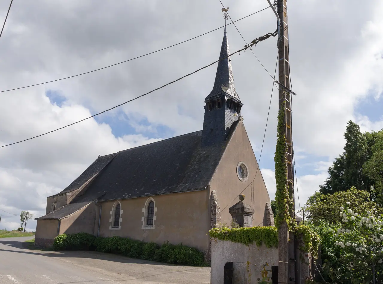 Quelaines-Saint-Gault - Église Saint-Gault 01