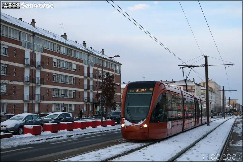 Alstom Citadis 302 – Setram (Société d'Économie Mixte des TRansports en commun de l'Agglomération Mancelle) n°1028 (Ruaudin)