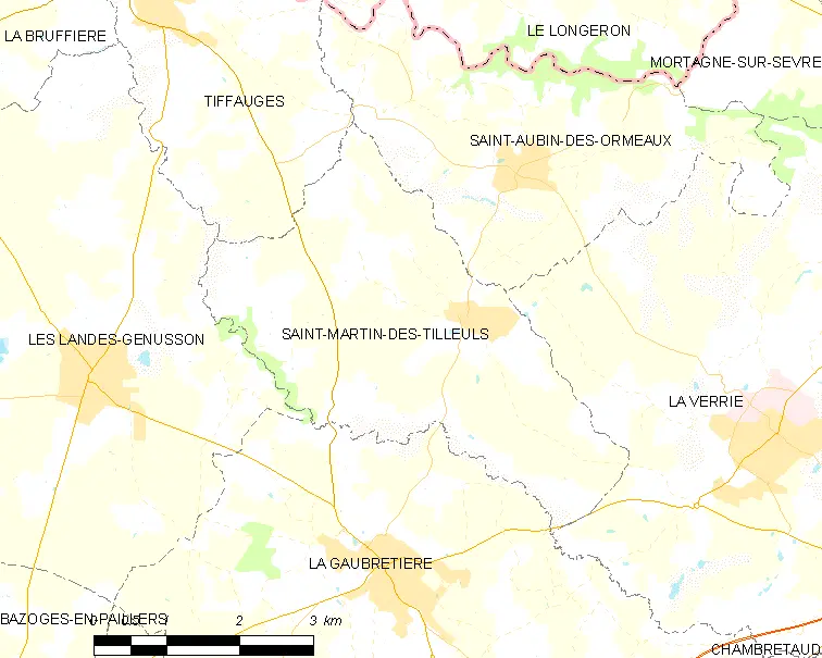 Map commune FR insee code 85247