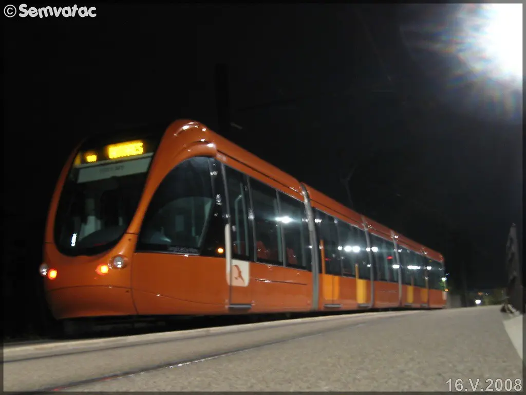 Alstom Citadis 302 – Setram (Société d'Économie Mixte des TRansports en commun de l'Agglomération Mancelle) n°1011 (Sargé-lès-le-Mans)