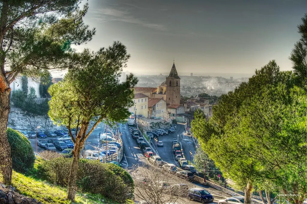 vue sur Allauch