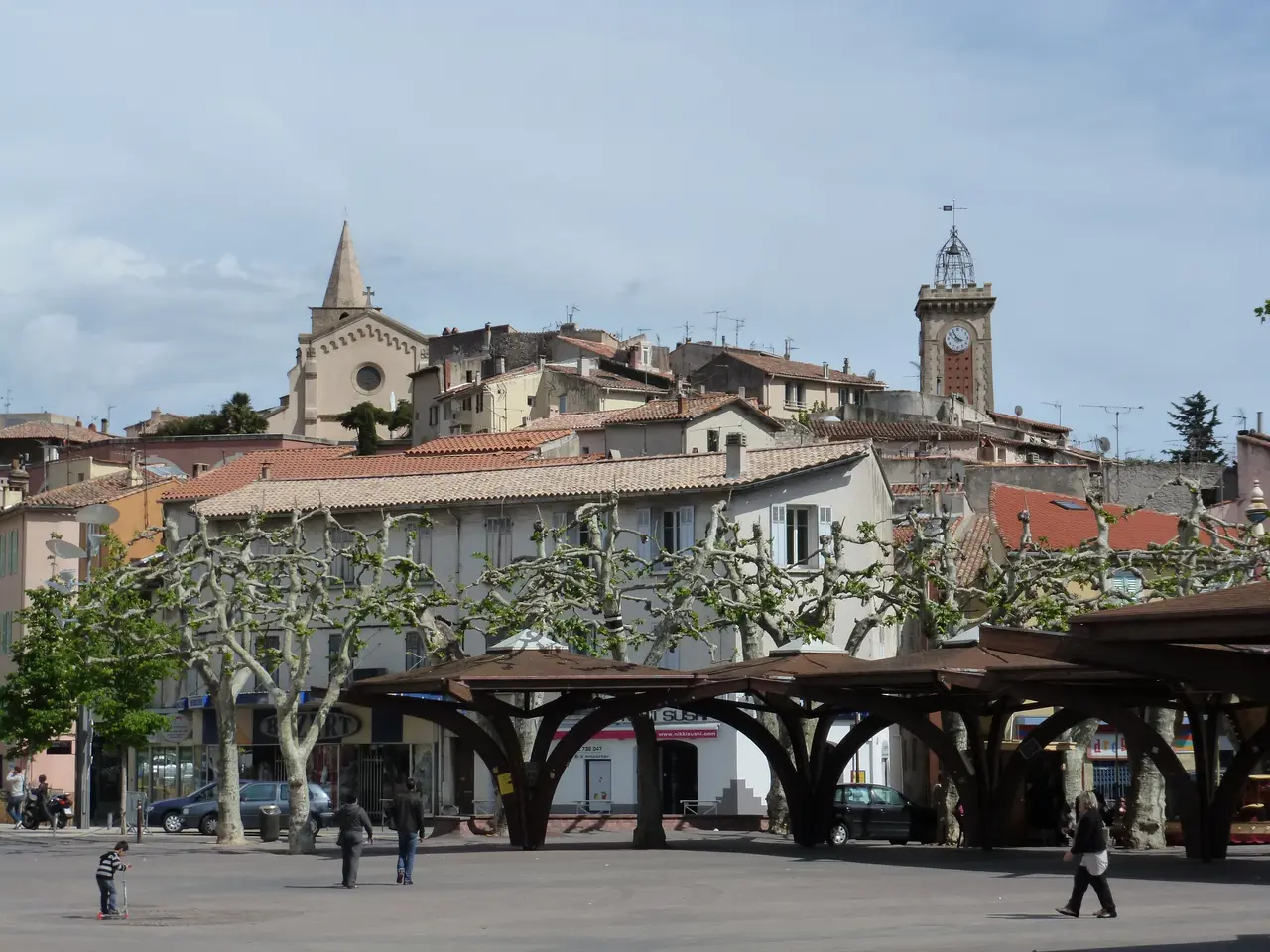 Aubagne city center