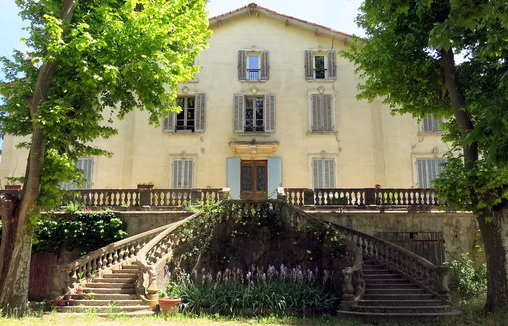 The château. Brue-Auriac, Var, Provence, France