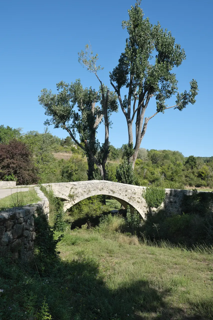 Céreste-en-Luberon (04) Pont Romain 058