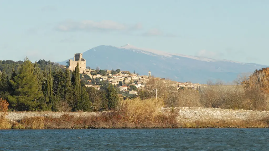 Châteauneuf-du-Pape sur fond de Ventoux