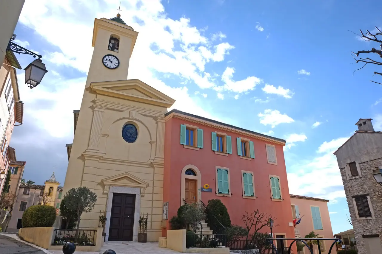 L'église de Falicon
