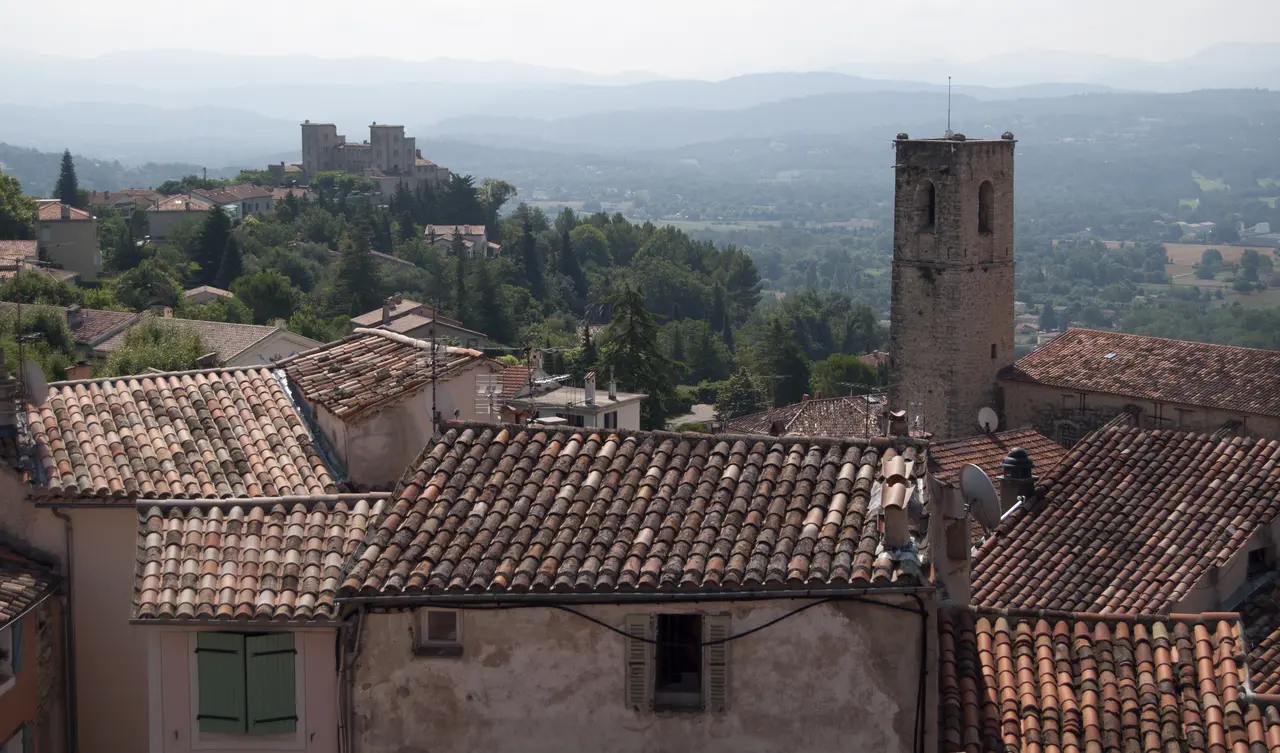 View of Fayence - Cote d'Azur