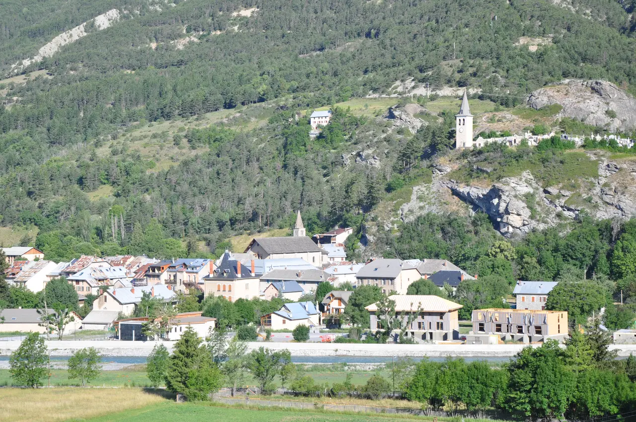 Jausiers, le village