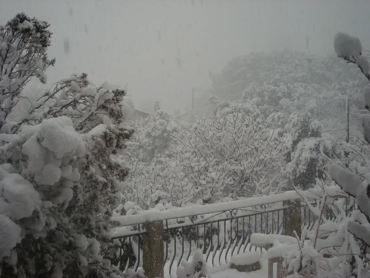 Neige La Penne-sur-Huveaune