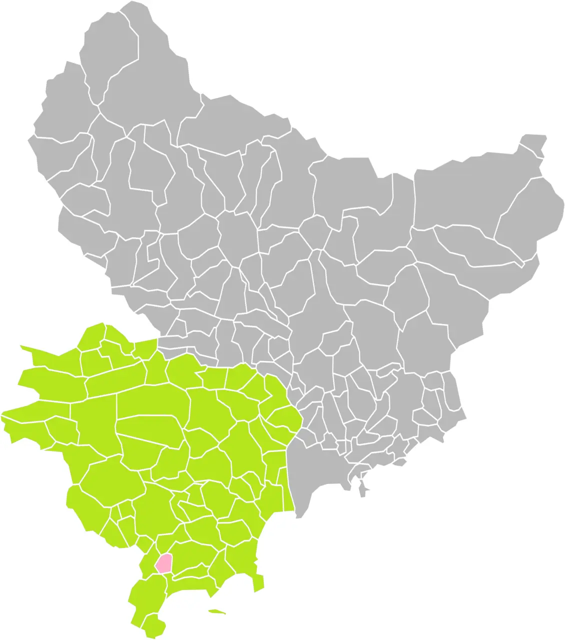 La Roquette-sur-Siagne (Alpes-Maritimes) dans son Arrondissement